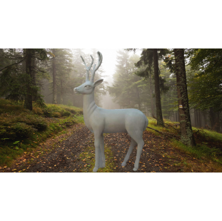 تمثال غزاله 